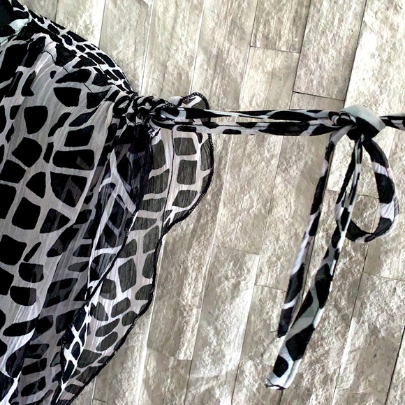 Swimwear cover up, sheer - Picture 4 of 8